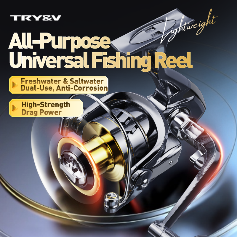 TRY&V CW Full Metal Casting Lu - Surf Reel 评论和价格