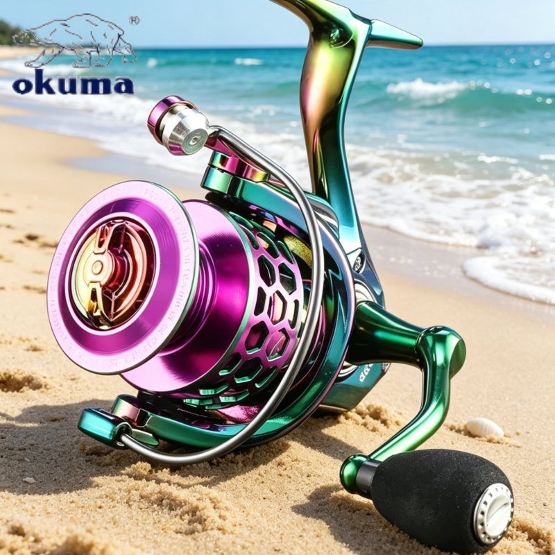 OKUMA-SK1000-6000 Rotating Fis - Surf Reel 评论和价格