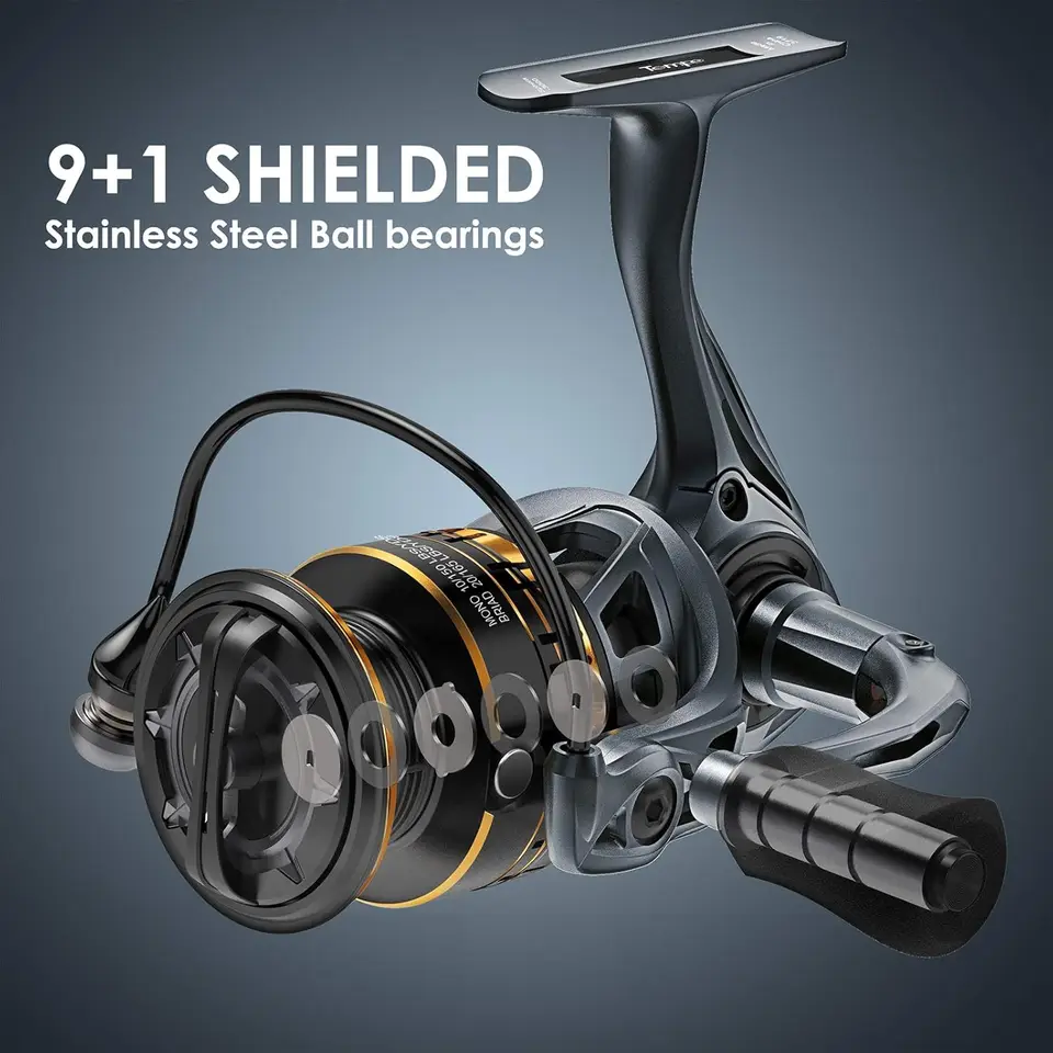 Spinning Reel, 9+1 BB Incredib - Conventional Reel 评论和价格