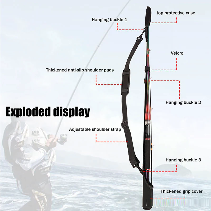 Adjustable Fishing Rod Storage - Reel Cover 评论和价格