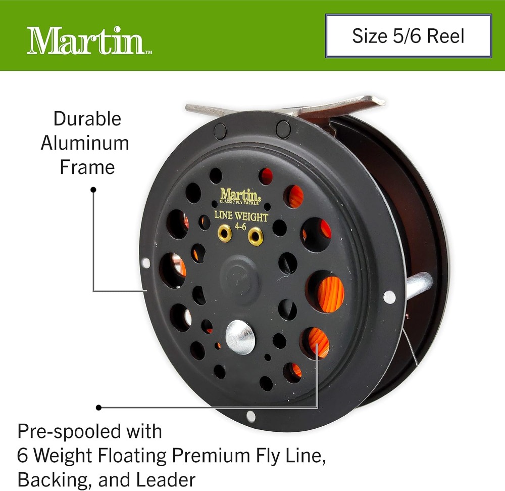 Complete Fly Fishing Kit - 8ft - Fly Reel 评论和价格