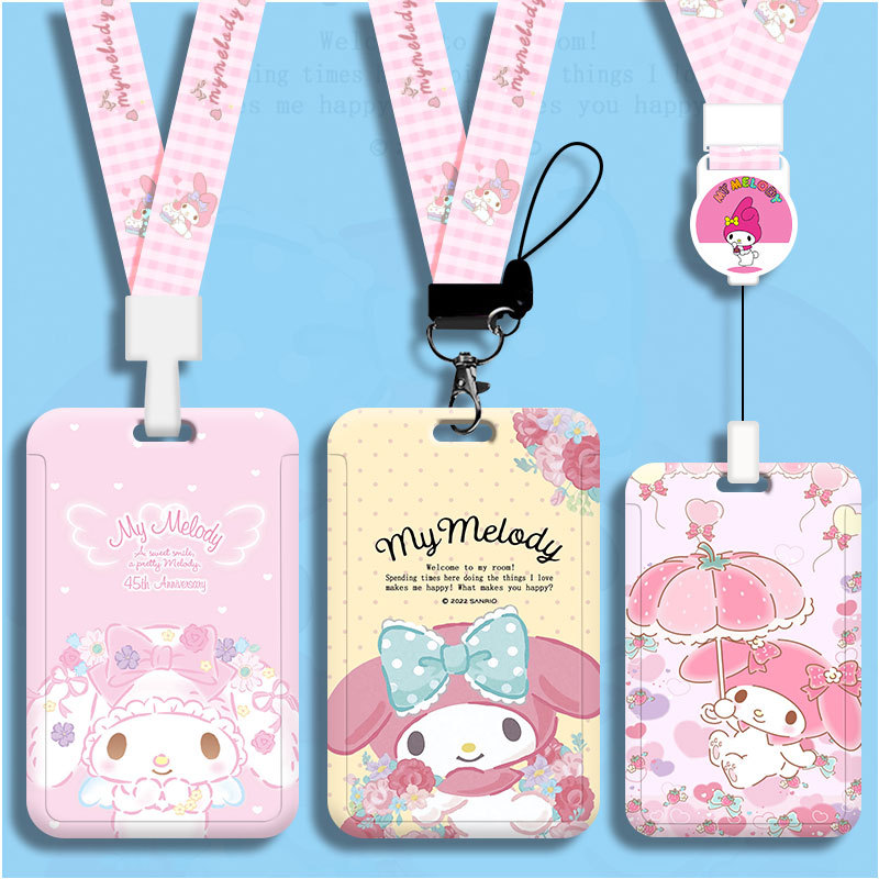 Melody  ID Badge Holder Lanyar - Reel Case 评论和价格