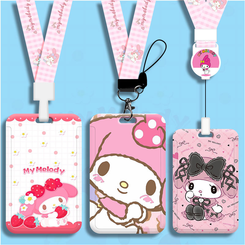 Melody  ID Badge Holder Lanyar - Reel Case 评论和价格