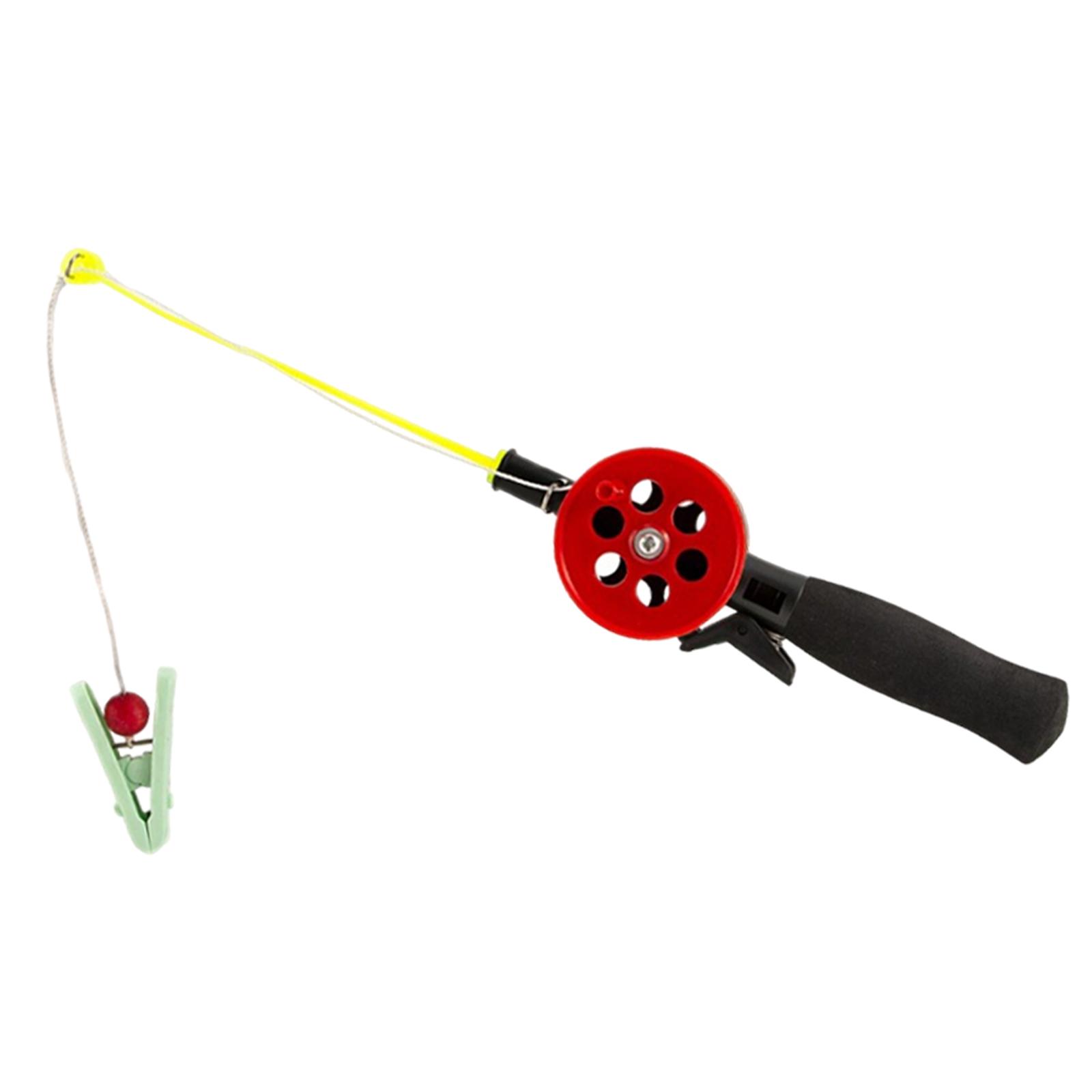 Kids Ice Fishing Rod Retractab - Ice Fishing Reel 评论和价格