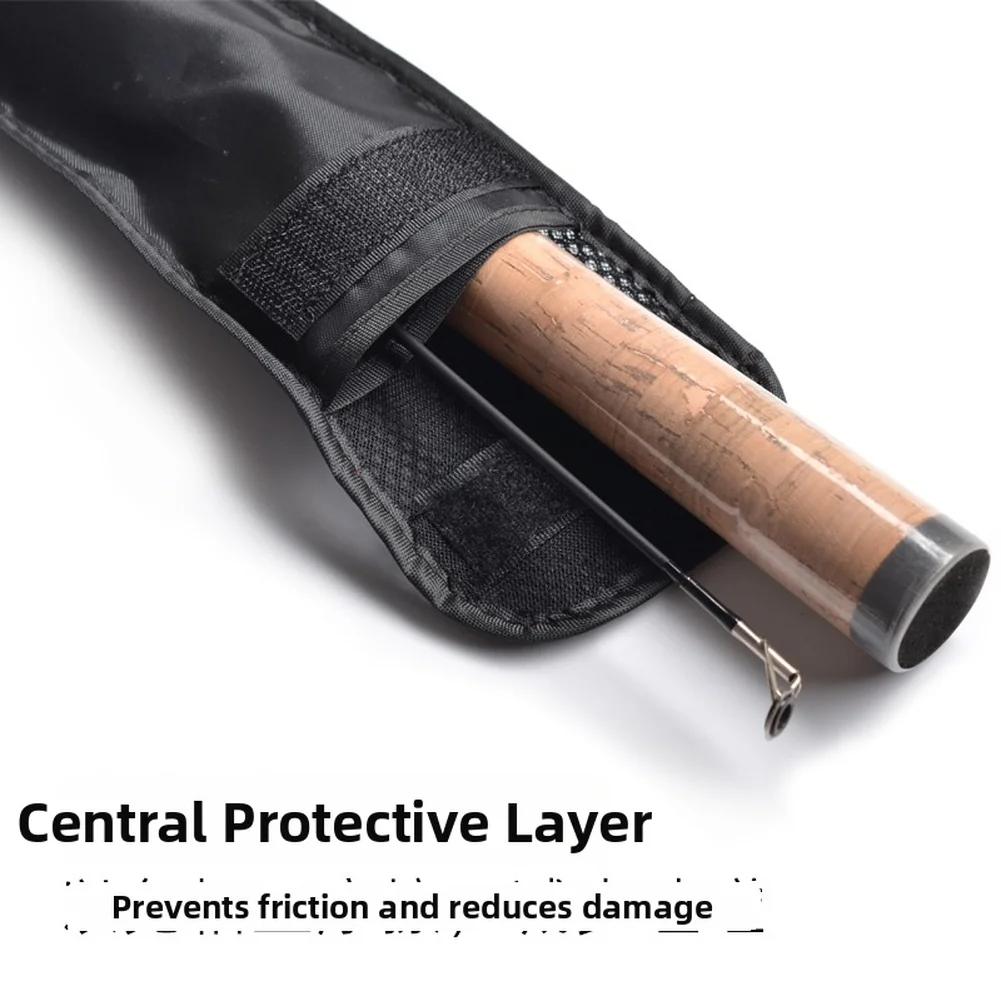 Fishing Rod Bag Black Nylon Wi - Baitcasting Reel 评论和价格