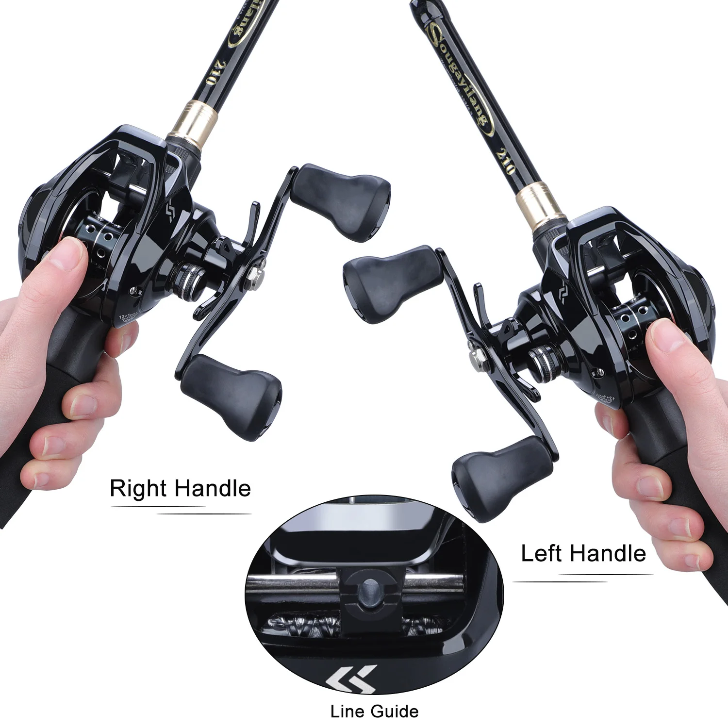 Sougayilang Fishing Rod and Re - Spincast Reel 评论和价格