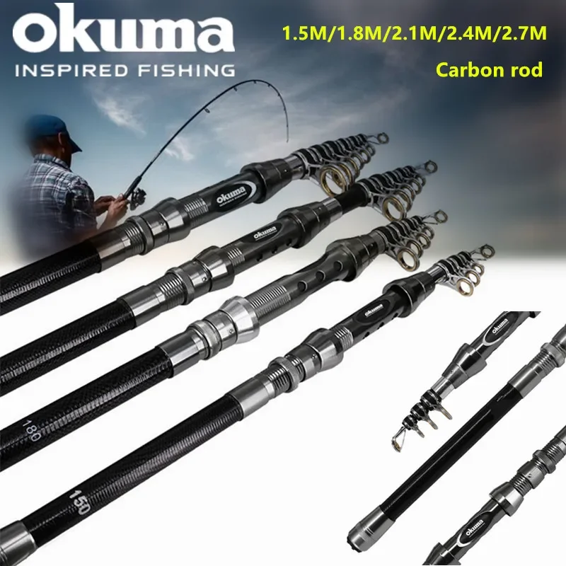 OKUMA New Carbon Rock Rod 1.5M - Surf Reel 评论和价格
