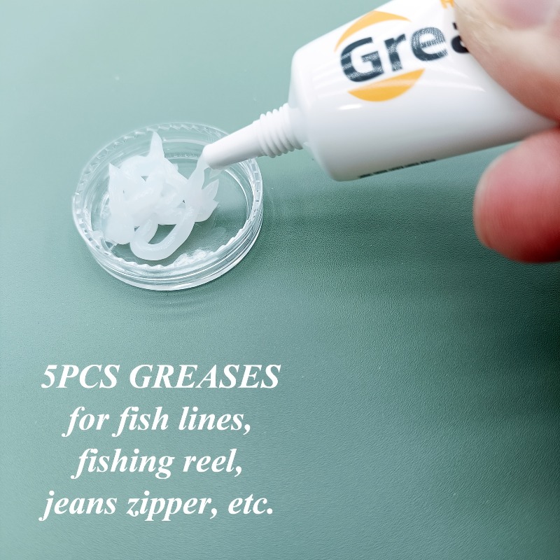 5Pcs Fishing Reel Gear Bearing - Reel Lubricant 评论和价格