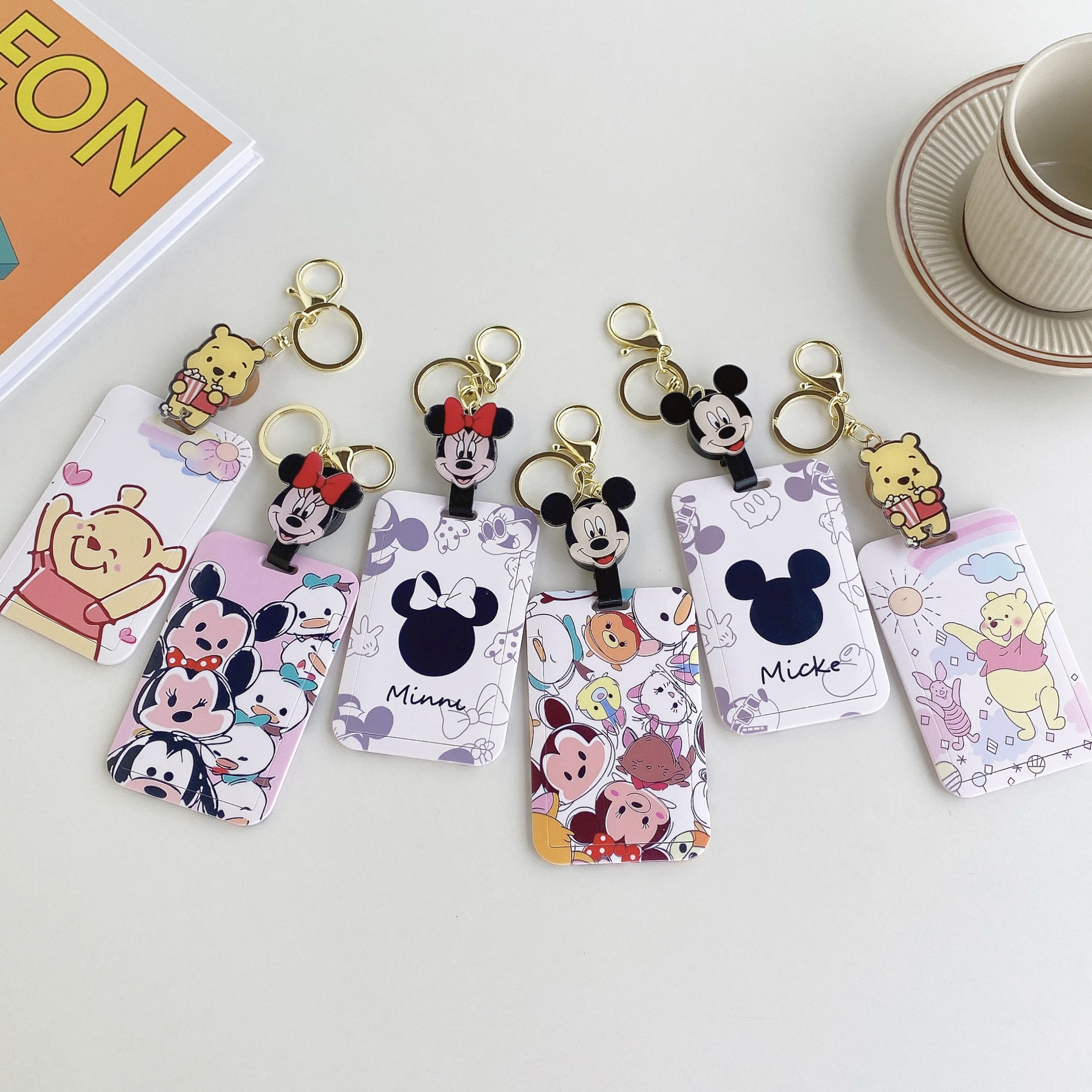 Cartoon Mickey Mouse Keychain  - Reel Cover 评论和价格